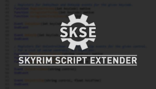 skyrim script extender