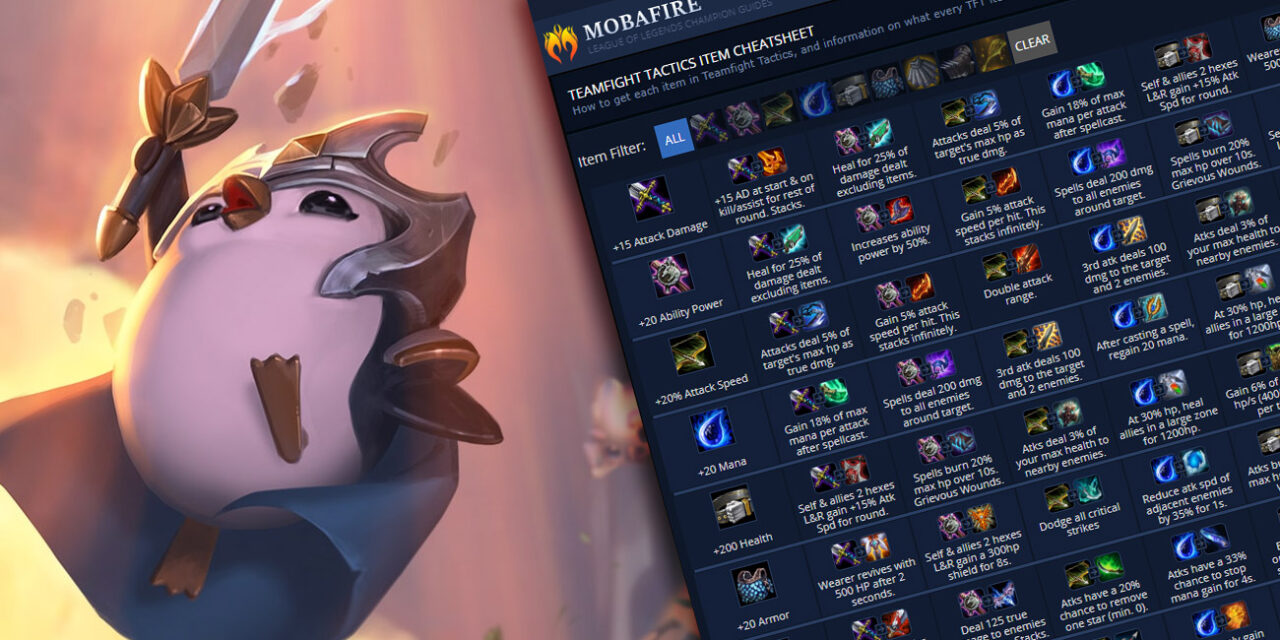 TFT Item Tier List DETAILED Overview 2021 Esports Dude